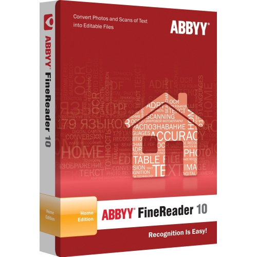 Купить ПО ABBYY FineReader 10 Home Edition BOX в интернет-магазине Ravta – самая низкая цена