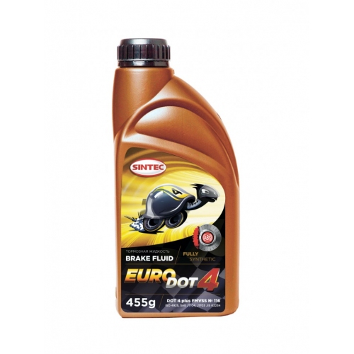 Купить Sintec Тормозная жидкость EURO DOT-4 tk  265оС 455г "25" в интернет-магазине Ravta – самая низкая цена