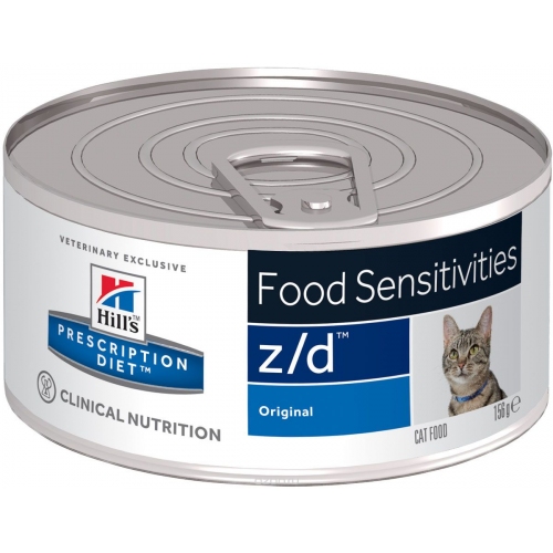 Купить Консервированный корм Hill's  Z/D для кошек - Лечениe острых пищевых аллергий в интернет-магазине Ravta – самая низкая цена