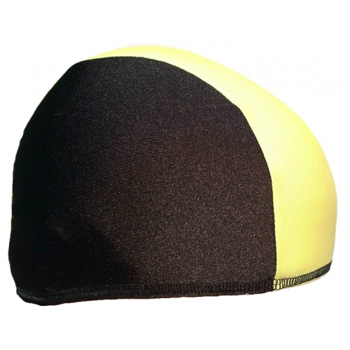 Купить Шапочка для плав. Lucra SM комбинированный (цвет черный с желтым) в интернет-магазине Ravta – самая низкая цена