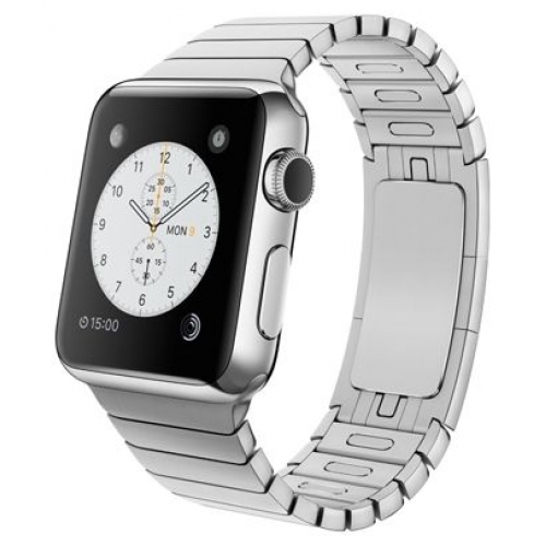 Купить Умные часы Apple Watch 38mm Stainless Steel Case with Link Bracelet (MJ3E2) в интернет-магазине Ravta – самая низкая цена