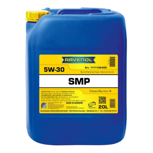 Купить Моторное масло RAVENOL SMP SAE 5W-30 (20л) в интернет-магазине Ravta – самая низкая цена