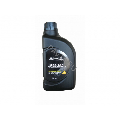 Купить Масло моторное Hyundai Turbo SYN Gasoline Engine Oil 5W-30 (1л) в интернет-магазине Ravta – самая низкая цена