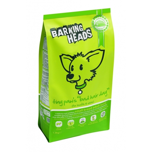 Купить Корм Barking Heads для Собак Малых пород с Ягненком и рисом "Роскошная шевелюра для мелколапого" 4кг в интернет-магазине Ravta – самая низкая цена