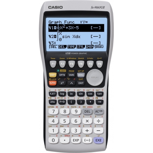 Купить Калькулятор Casio FX-9860GII-L-EH  в интернет-магазине Ravta – самая низкая цена