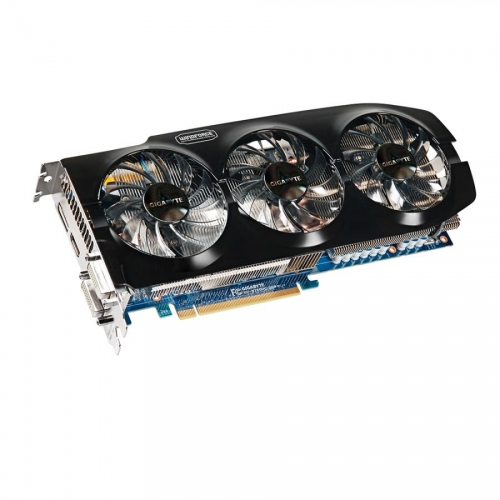 Купить Видеокарта Gigabyte PCI-E nVidia GV-N760OC-2GD GeForce GTX 760 2048Mb 192bit GDDR5 980/6008 DVI*2/HD в интернет-магазине Ravta – самая низкая цена