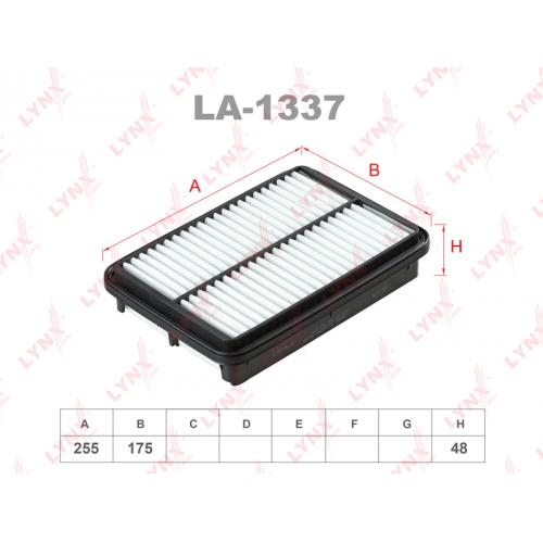 Купить la-1337 LYNXauto Воздушный фильтр в интернет-магазине Ravta – самая низкая цена