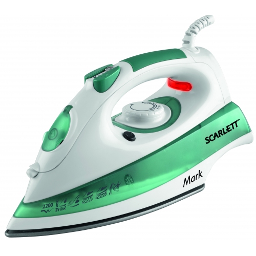 Купить Утюг Scarlett SC-1139S (белый/зеленый) в интернет-магазине Ravta – самая низкая цена