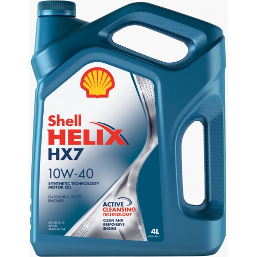 Купить Масло Shell Helix HX7 10W-40 (Helix Plus 10W-40) 4л в интернет-магазине Ravta – самая низкая цена