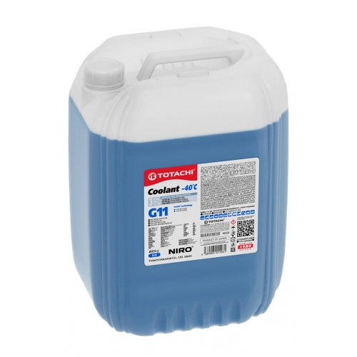 Купить Охлаждающая жидкость TOTACHI NIRO COOLANT Blue -40C G11 20кг в интернет-магазине Ravta – самая низкая цена