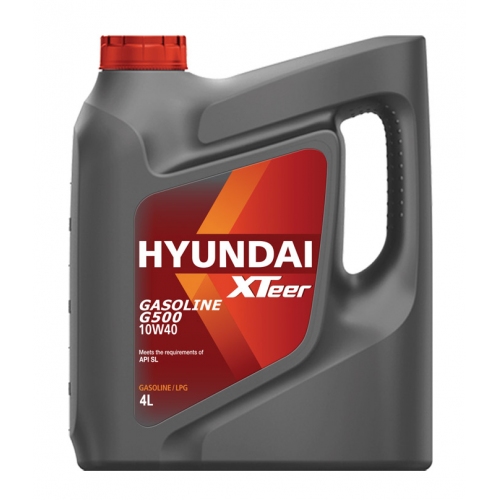 Купить HYUNDAI Моторное масло XTeer Gasoline G500 10W-40 SL (1041044), 4л в интернет-магазине Ravta – самая низкая цена