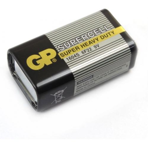 Купить Батарея GP 1604S(6F22)-B в интернет-магазине Ravta – самая низкая цена