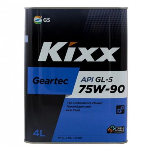Купить Kixx Geartec GL-5 75W-90 /4л мет. в интернет-магазине Ravta – самая низкая цена