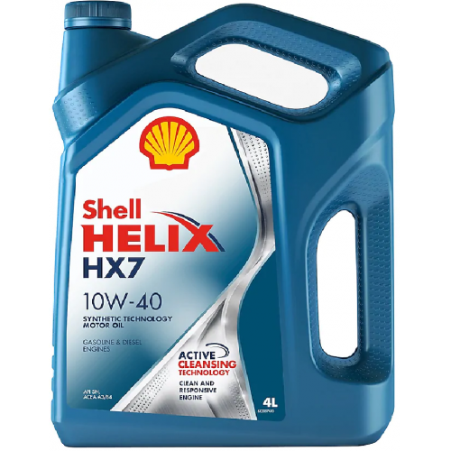 Купить Масло моторное Shell Helix HX7 10W-40 (4 л.) в интернет-магазине Ravta – самая низкая цена