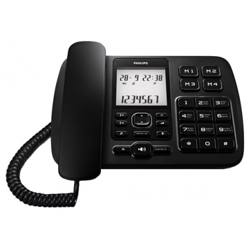 Купить Телефон Philips CRX500B/51 (черный)  в интернет-магазине Ravta – самая низкая цена
