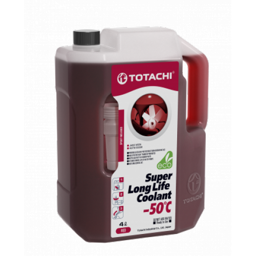 Купить Охлаждающая жидкость TOTACHI SUPER LLC   Red   -50C      4л в интернет-магазине Ravta – самая низкая цена