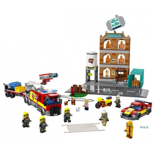 Купить LEGO. Конструктор 60321 "City Fire Brigade" (Пожарная команда) в интернет-магазине Ravta – самая низкая цена
