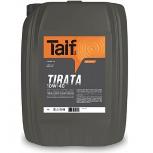 Купить TAIF TIRATA 10W-40, 20L. Масло моторное. в интернет-магазине Ravta – самая низкая цена