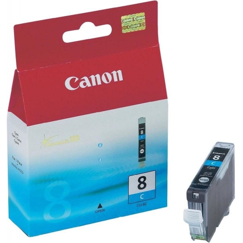 Купить Картридж струйный Canon CLI-8C 0621B024 голубой для Pixma iP6600D/iP4200/5200/5200R в интернет-магазине Ravta – самая низкая цена