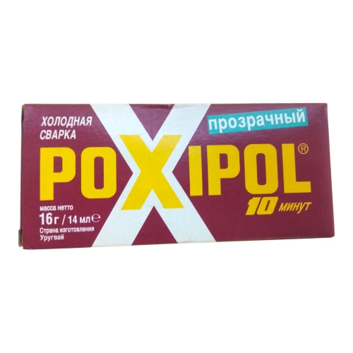 Купить Клей Poxipol прозрачный 14мл/16гр в интернет-магазине Ravta – самая низкая цена