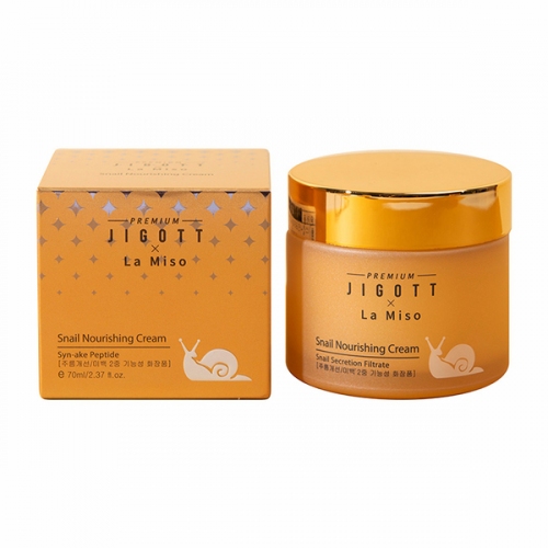 Купить 281334 Питательный крем Premium Jigott&La Miso с муцином улитки 70 мл в интернет-магазине Ravta – самая низкая цена
