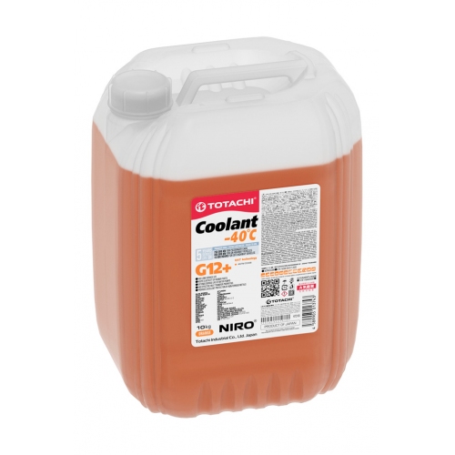 Купить Охлаждающая жидкость TOTACHI NIRO COOLANT Orange -40C G12+ 10кг в интернет-магазине Ravta – самая низкая цена