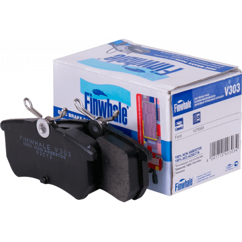 Купить v303 FINWHALE Комплект тормозных колодок, дисковый тормоз в интернет-магазине Ravta – самая низкая цена