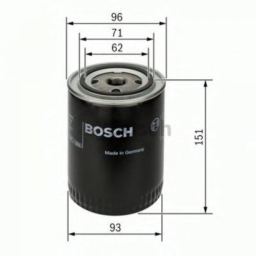 Купить (0451203012) Bosch Фильтр масляный в интернет-магазине Ravta – самая низкая цена