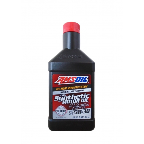 Купить Моторное масло AMSOIL Signature Series Synthetic Motor Oil SAE 5W-30 (0,946л) в интернет-магазине Ravta – самая низкая цена
