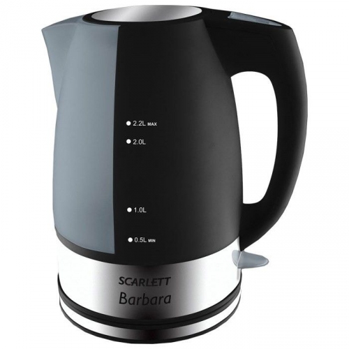 Купить Чайник Scarlett SC-1020 черный в интернет-магазине Ravta – самая низкая цена