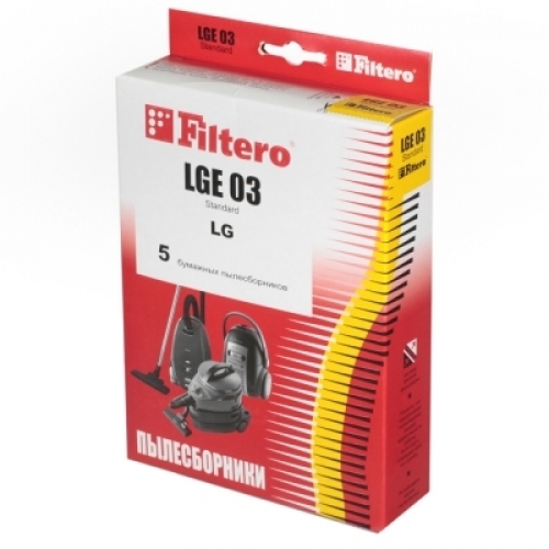 Купить Пылесборник Standard FILTERO LGE-03 (5), бумажные в интернет-магазине Ravta – самая низкая цена