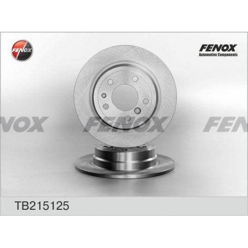 Купить (tb215125) Диск тормозной задний FENOX BMW 518-535 E34 в интернет-магазине Ravta – самая низкая цена