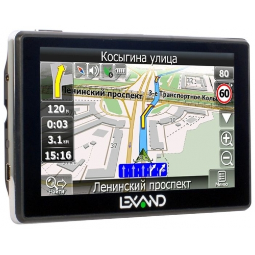 Купить Навигатор Lexand STR-5350+ (plus) 5" 480x272 4Gb microSD Bluetooth черный Navitel  в интернет-магазине Ravta – самая низкая цена