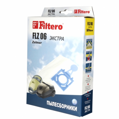 Купить Пылесборник Filtero FLZ 06 (3) ЭКСТРА в интернет-магазине Ravta – самая низкая цена
