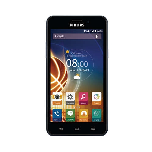 Купить Смартфон Philips Xenium W6610 (темно-синий) в интернет-магазине Ravta – самая низкая цена