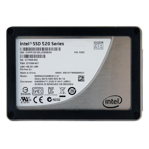 Купить Накопитель SSD Intel Original SATA-III 60Gb SSDSC2CW060A3K5 2.5" w475Mb/s r550Mb/s MLC в интернет-магазине Ravta – самая низкая цена