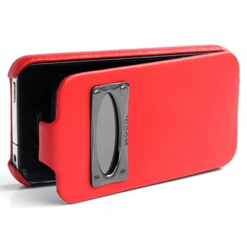 Купить Чехол HOCO Marquess classic leather case для iPhone 4/4s (красный) в интернет-магазине Ravta – самая низкая цена