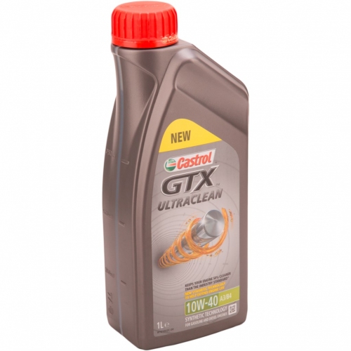 Купить Моторное масло CASTROL GTX ULTRACLEAN 10W-40 A3/B4 (1л) в интернет-магазине Ravta – самая низкая цена