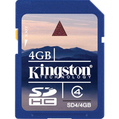 Купить Флеш карта SDHC 4Gb Class4 Kingston SD4/4GB в интернет-магазине Ravta – самая низкая цена