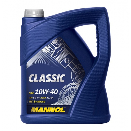 Купить Масло Mannol CLASSIC SAE 10W-40 (5л) в интернет-магазине Ravta – самая низкая цена