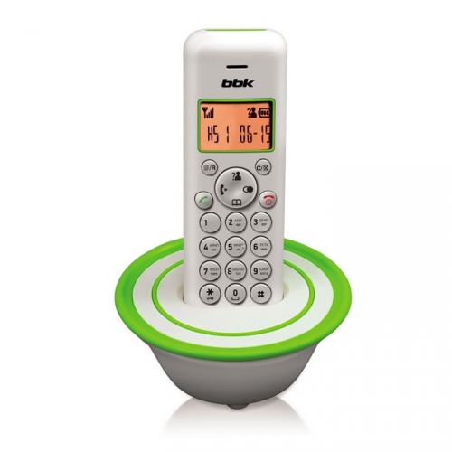 Купить Телефон DECT BBK BKD-815 белый/зеленый в интернет-магазине Ravta – самая низкая цена