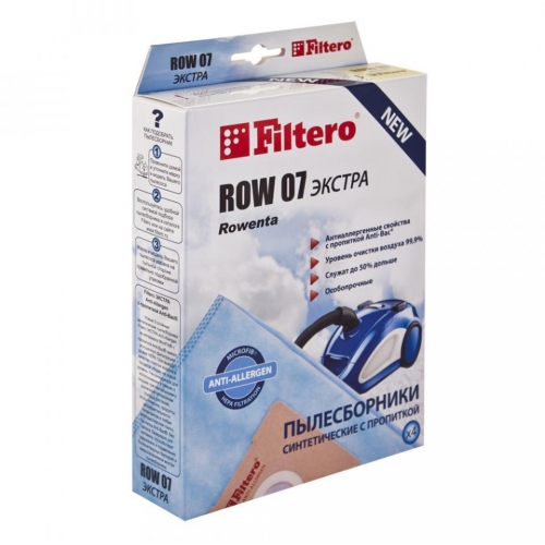 Купить Пылесборник Filtero ROW 07 Экстра в интернет-магазине Ravta – самая низкая цена