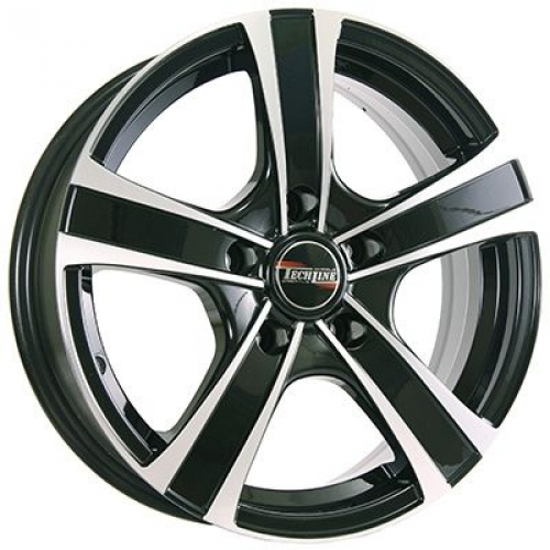 Купить Диск колесный Tech-line 619 6,5Jx16 5x112 ET38 Dia 66,6 Черный полированный Литой в интернет-магазине Ravta – самая низкая цена