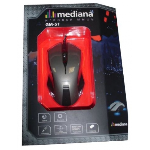 Купить Мышь Mediana M-GM-51GR в интернет-магазине Ravta – самая низкая цена