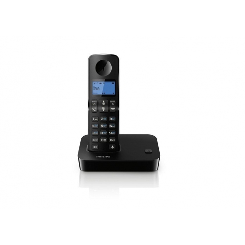 Купить Телефон DECT Philips D2001B/51 (черный) в интернет-магазине Ravta – самая низкая цена
