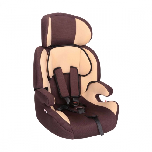 Купить Детское автомобильное кресло ZLATEK "Fregat" коричневый, 1-12 лет, 9-36 кг, группа 1/2/3 в интернет-магазине Ravta – самая низкая цена