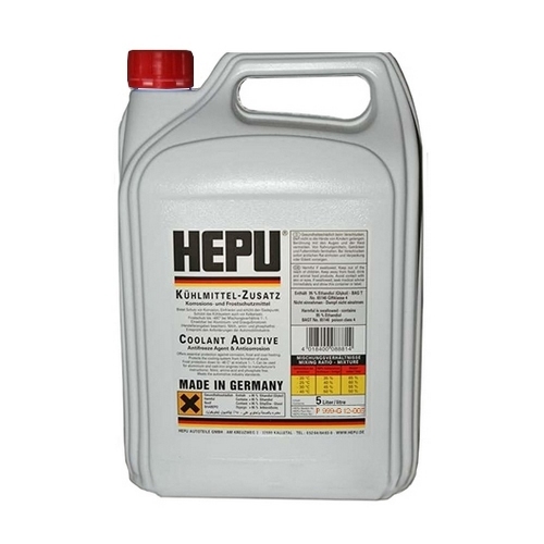 Купить Антифриз HEPU Coolant концентрат синий 5 л P999-005 в интернет-магазине Ravta – самая низкая цена