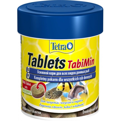 Купить Корм для всех видов донных рыб Tetra TabiMin Tablets  120таб./36г в интернет-магазине Ravta – самая низкая цена
