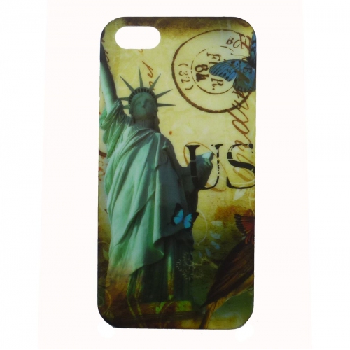 Купить Чехол-накладка Статуя Свободы для iPhone 5 в интернет-магазине Ravta – самая низкая цена