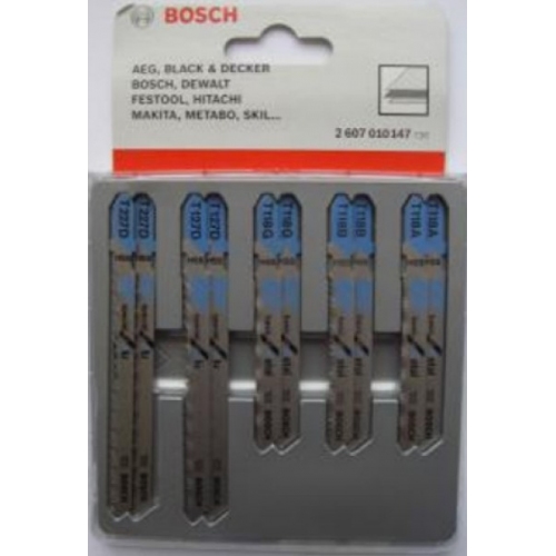 Купить Набор пилок для лобзика BOSCH по металлу (10 шт.) кассета в интернет-магазине Ravta – самая низкая цена
